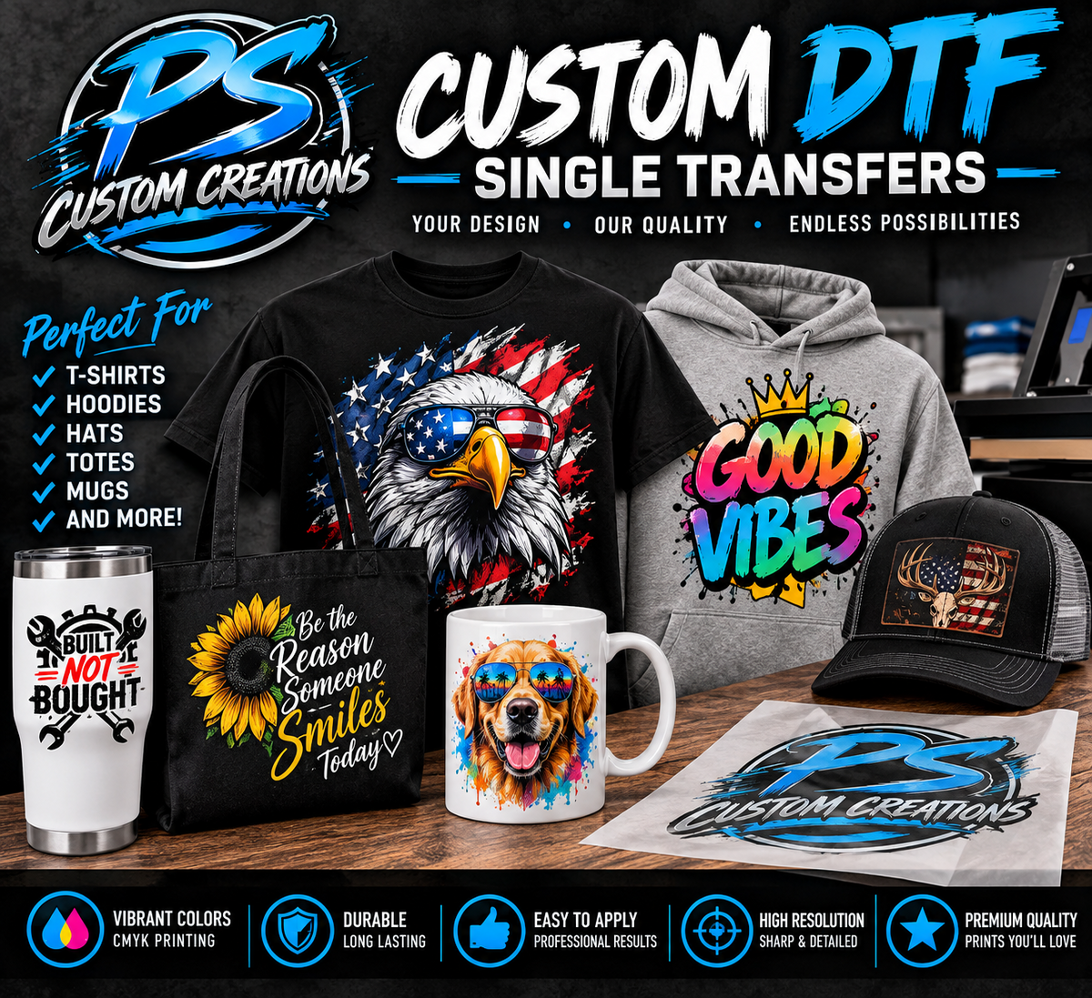 Custom DTF Transfer (Your Design)
