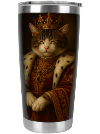 Custom Pet Portrait 20oz Tumbler