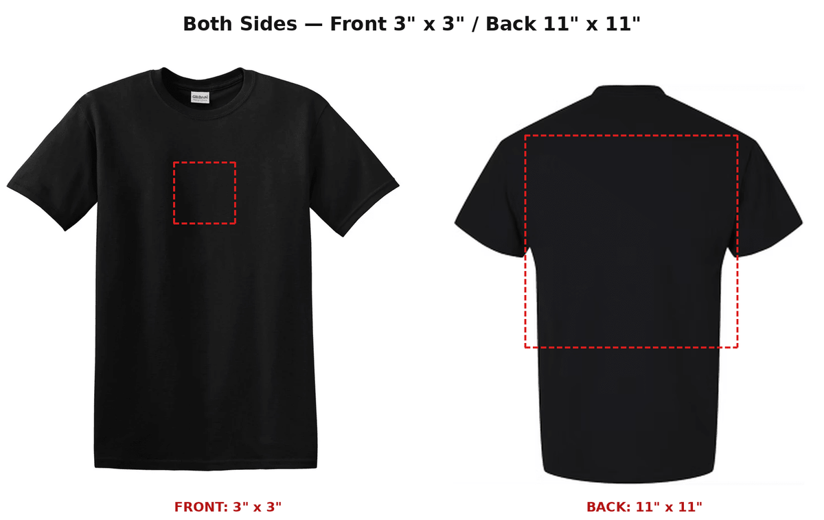 Custom Gildan Heavy Cotton T-Shirt - PS Custom Creations