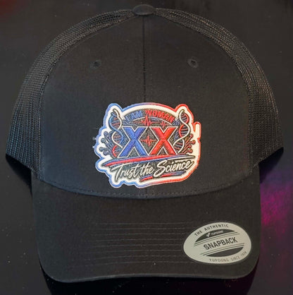 I Am Woman XX Trucker Hat | Trust The Science Snapback Cap - PS Custom Creations